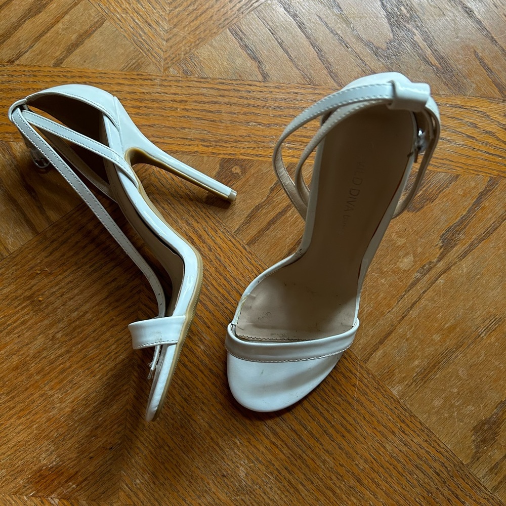 White heels